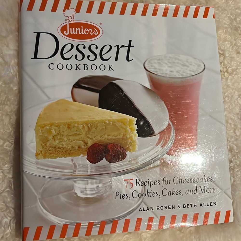 Hardcover Dessert cookbook